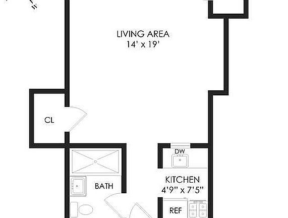 5th image of 410 W 24th St APT 9E