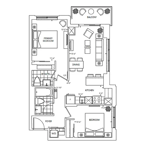 Floor plan 1013