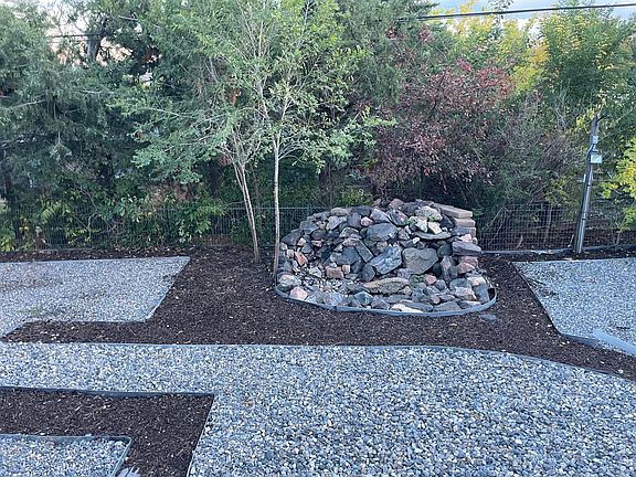 Water feature.