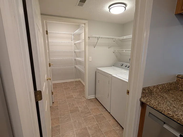 In-unit washer and dryer
