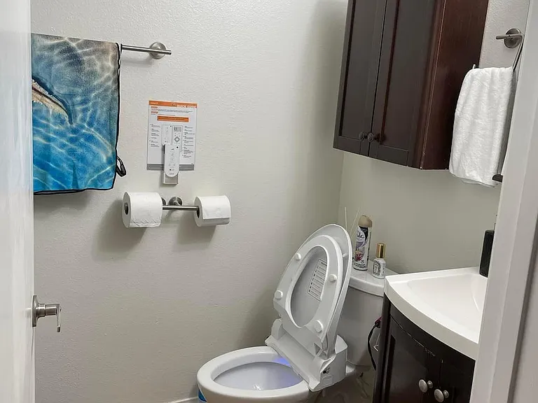 Modern Bidet in the bathroom