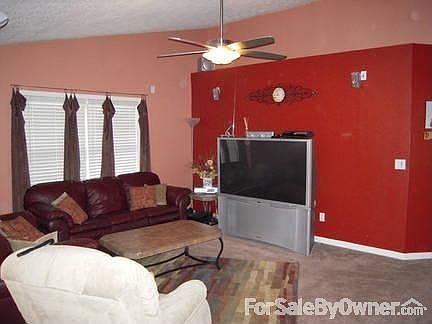 Living Room : Vaulted Ceiling