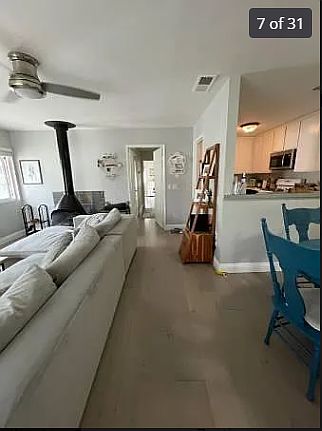 View coming in the front door...