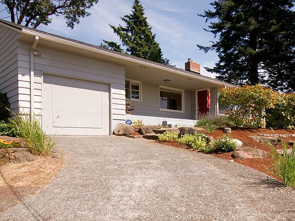Front of the house and covered entry.