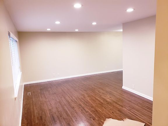 Living room facing dining room
