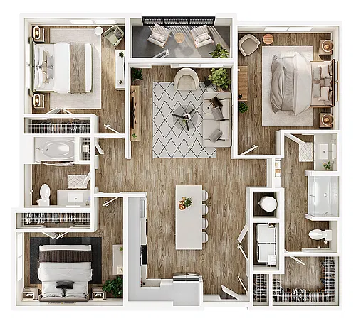 Floor plan C1