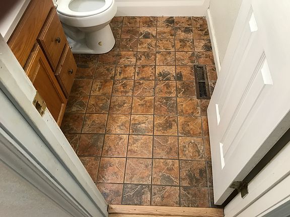 Bathroom floor