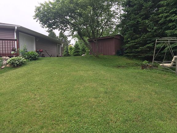 Back entrance to garage 