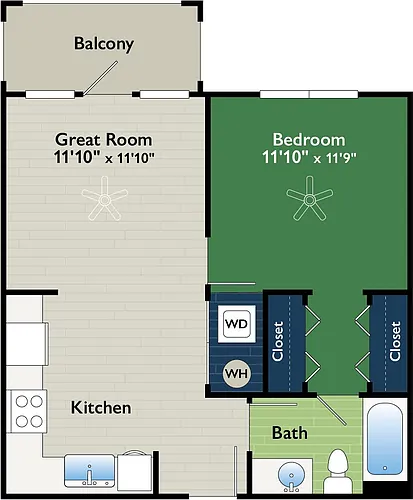 Floor plan Andromeda