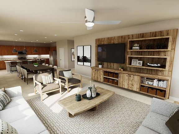 Plan 4504 Open Concept Virtual Rendering