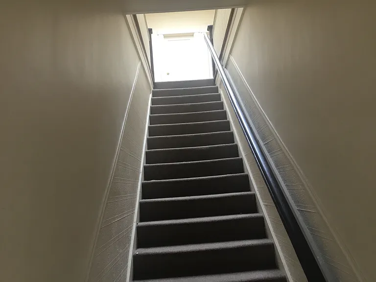Stairs to apartment
