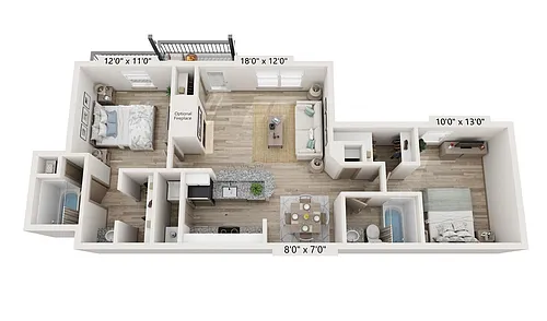 Floor plan Maple