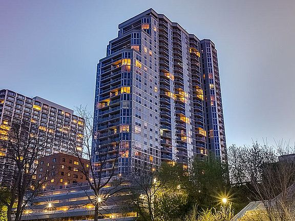 Building at night