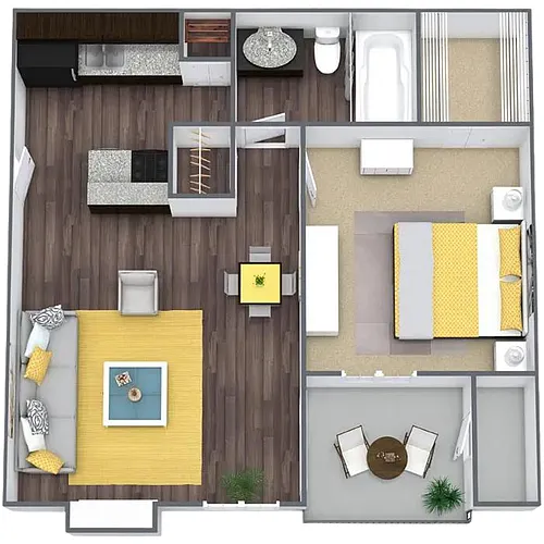 Floor plan A1