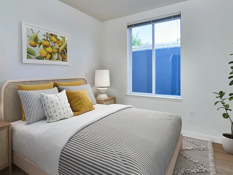 Bedroom with Hard Surface Flooring