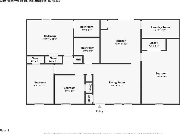 4 bed, 2.0 bath, 1222 sqft, $1,720 — Photo 2