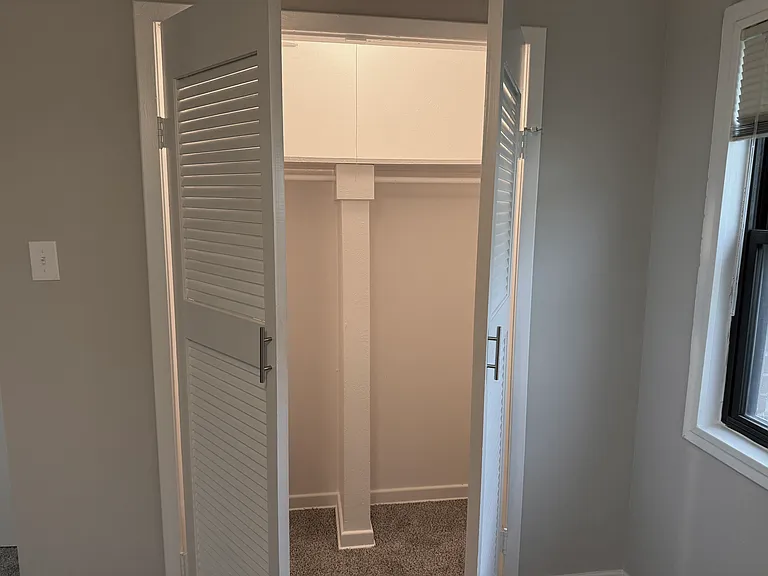 Nice-sized closets.
