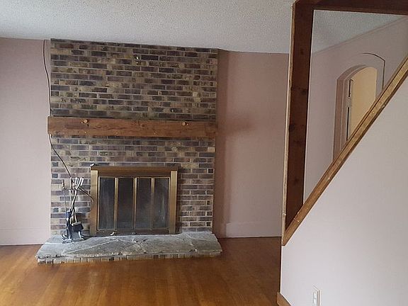 Fireplace in living room
