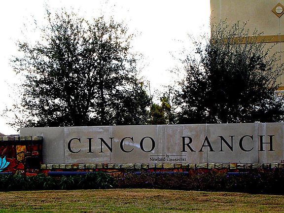 Located in Cinco Ranch Master Planned Community