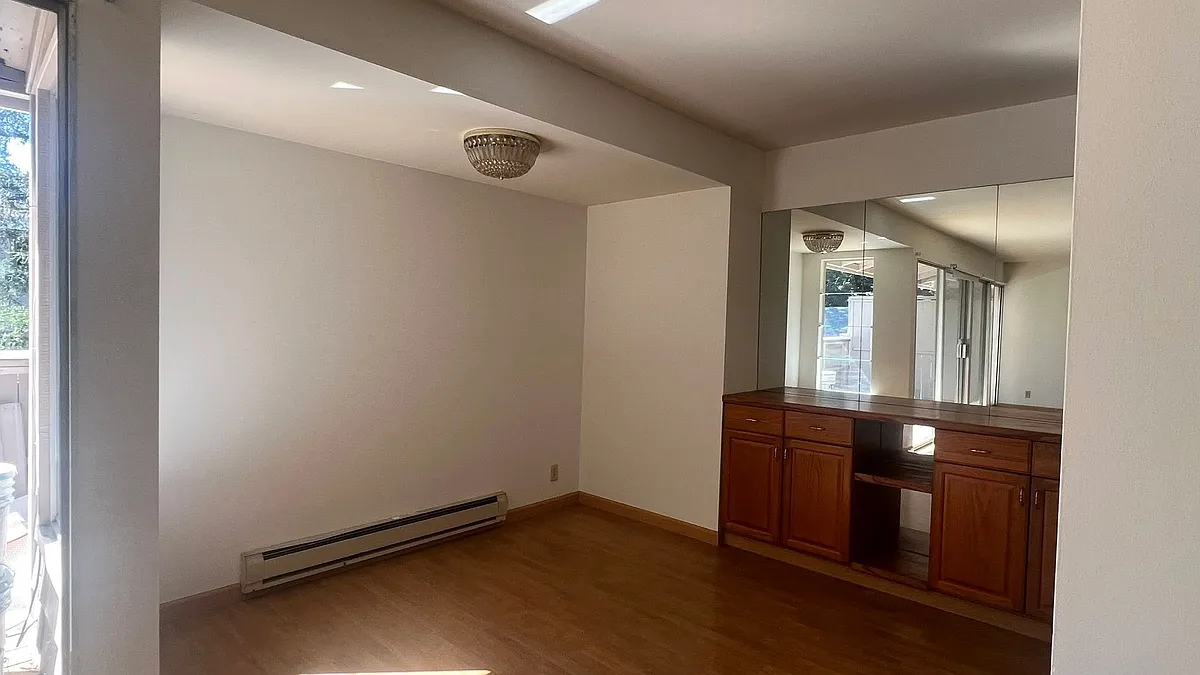 Dining area with built in cabinets - 500 W Middlefield Rd #119