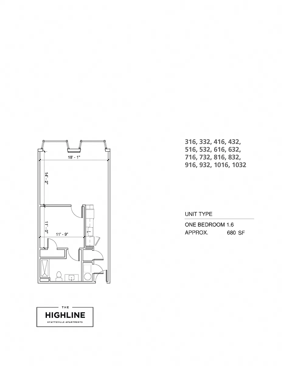 Floor plan OKeefe