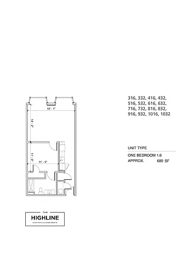 Floor plan OKeefe