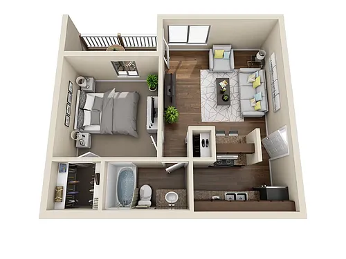 Floor plan A1 LUX