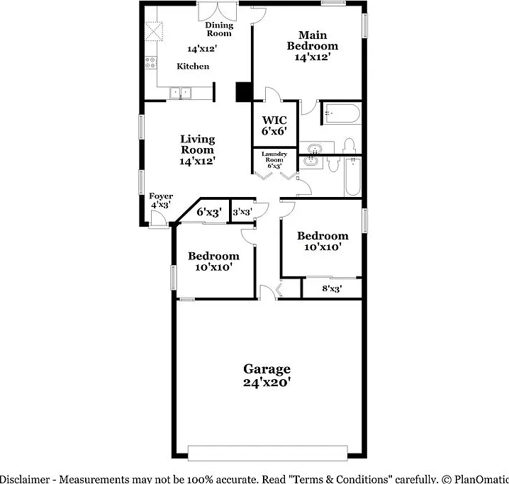 3 bed, 2.0 bath, 1151 sqft, $2,135 — Photo 2