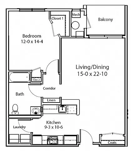 Floor plan Hemlock