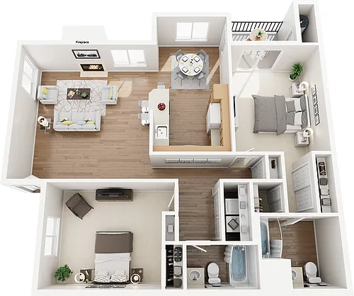 Floor plan Bayberry
