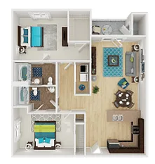 Floor plan The Bluewater