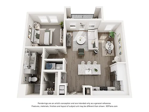 Floor plan A1 PAR1