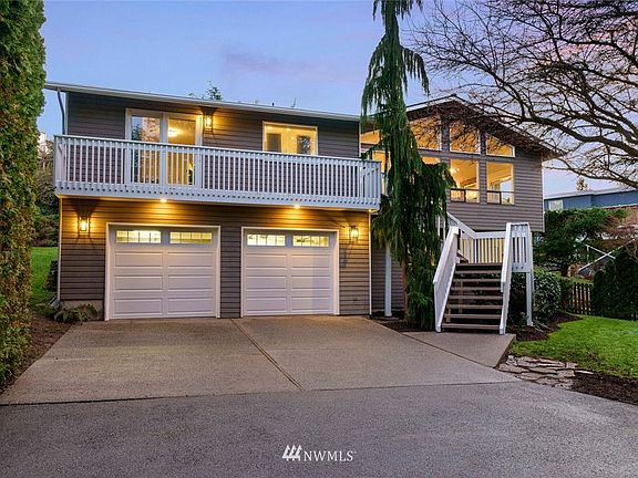 Two car garage and generous driveway