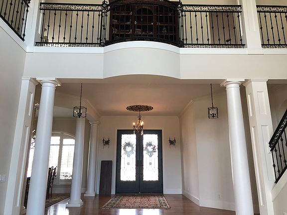View from formal living