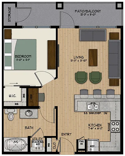 Floor plan A1