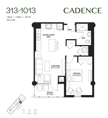 Floor plan 313-1013