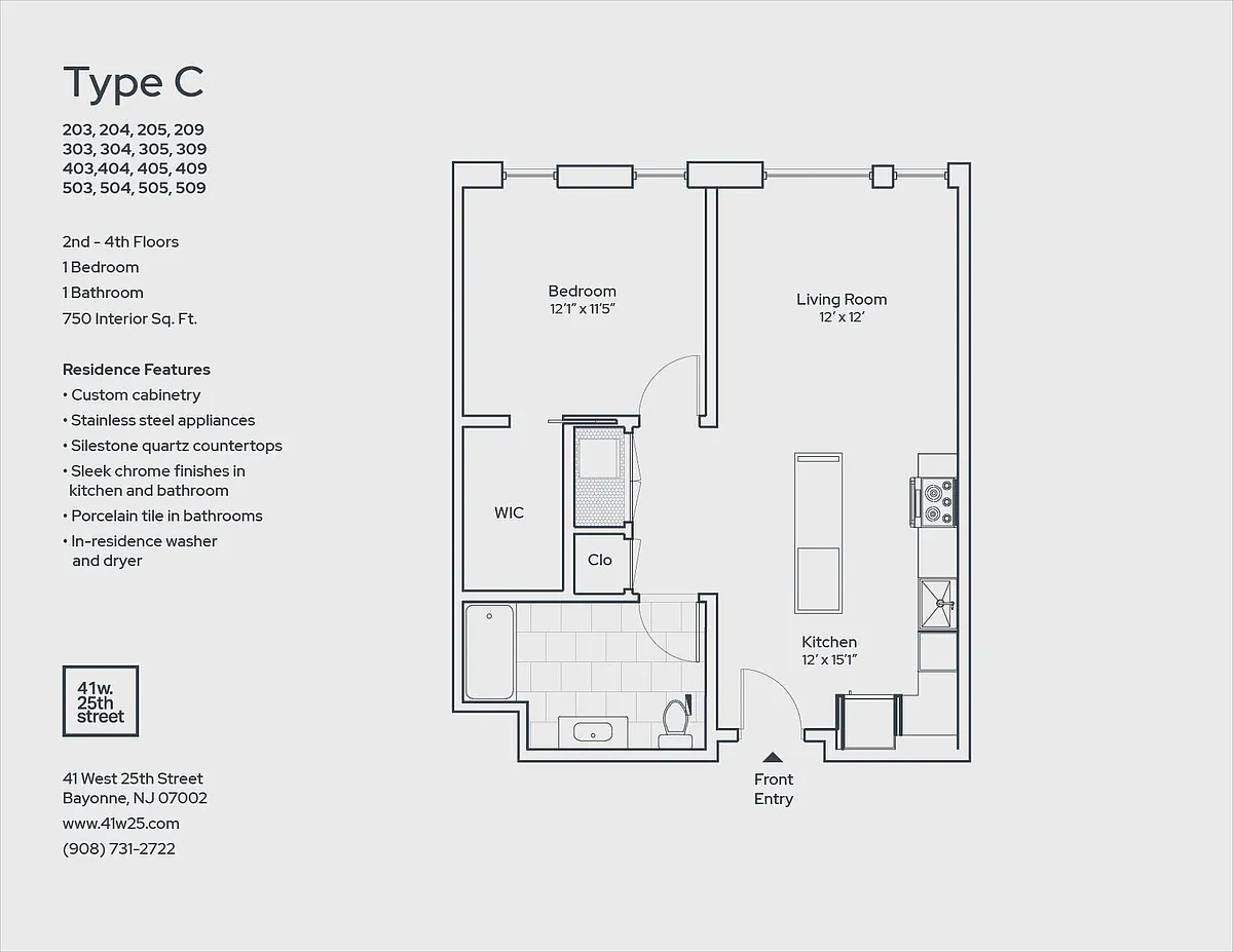 Floor plan Type C