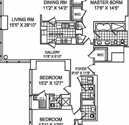 2nd image of 230 W 56th St APT 67D