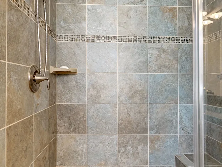 Shower in Master Bathroom.