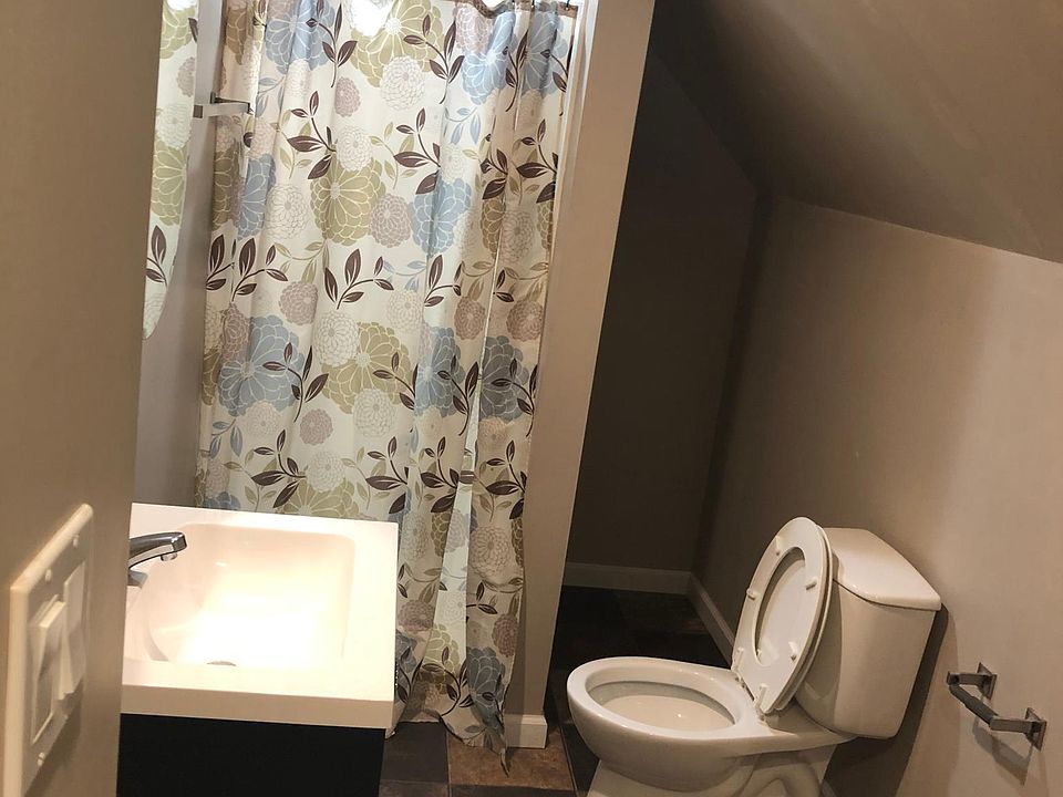 1 bathroom. The bathroom holds the washer and dryer