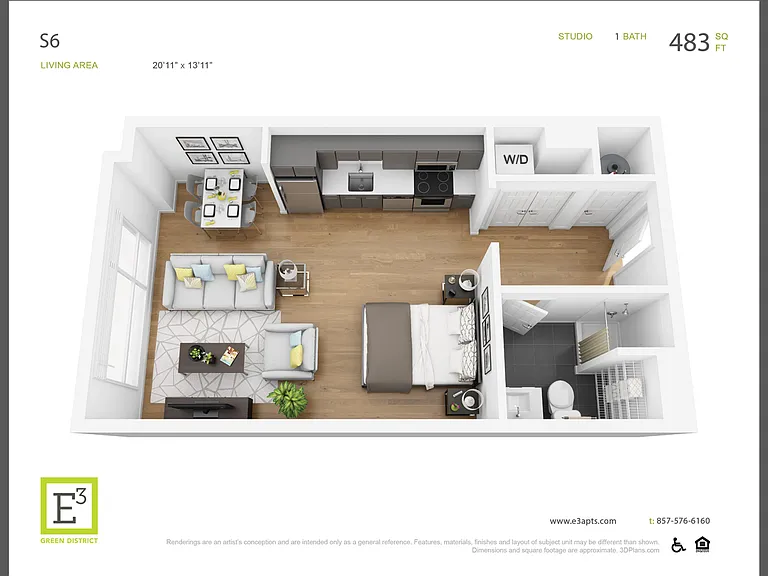 E3 Apartments — Photo 20