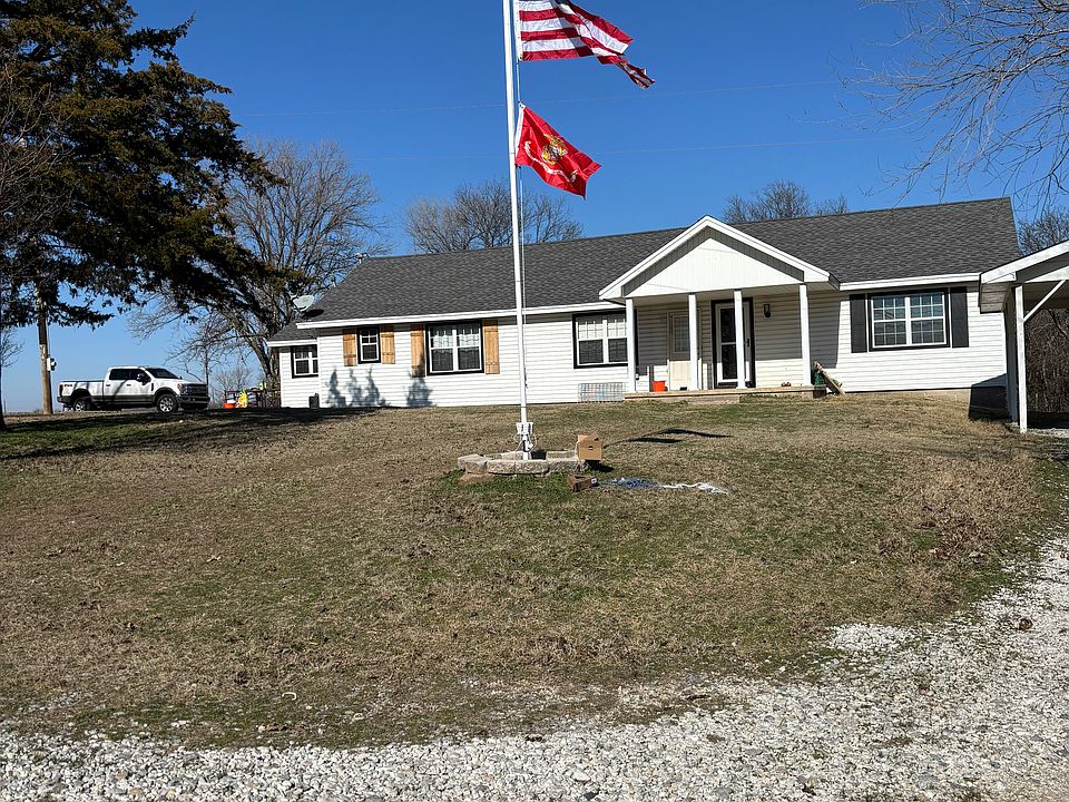 Front of house (new siding and shutters will be completed before move-in)