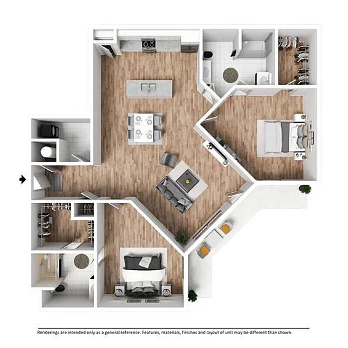 Floor plan The Bay