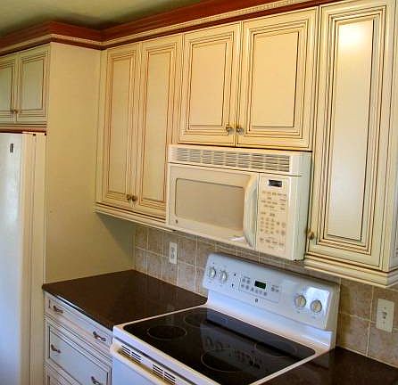 ample kitchen storage