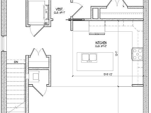 LIVING SPACE ON 2ND FLOOR