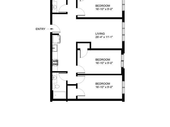 4th image of 105 S Union St Unit 203