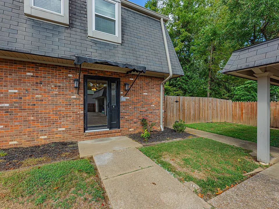 Front of townhouse