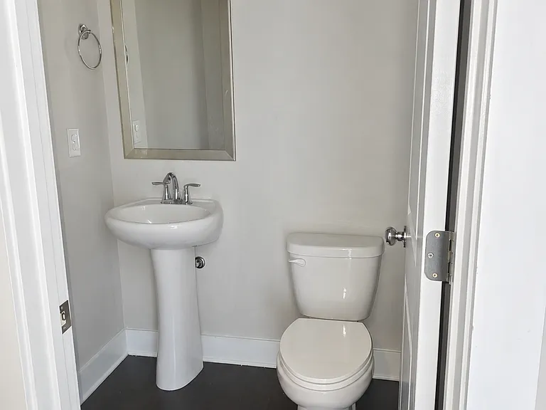 main level half bathroom