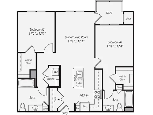Floor plan B2-1083