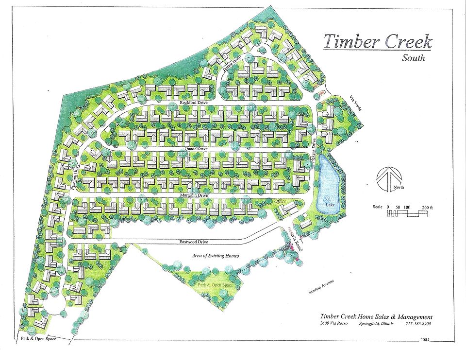 Timber Creek Map